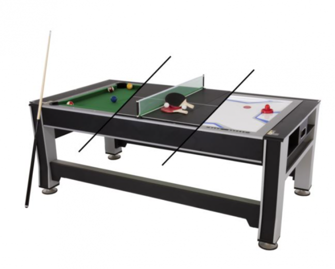 Triumph Sports 3 in 1 Rotating Table